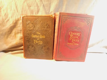 2 Volumes - The Century Book of Facts