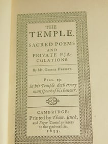 Reprint ? 17th C. Volume