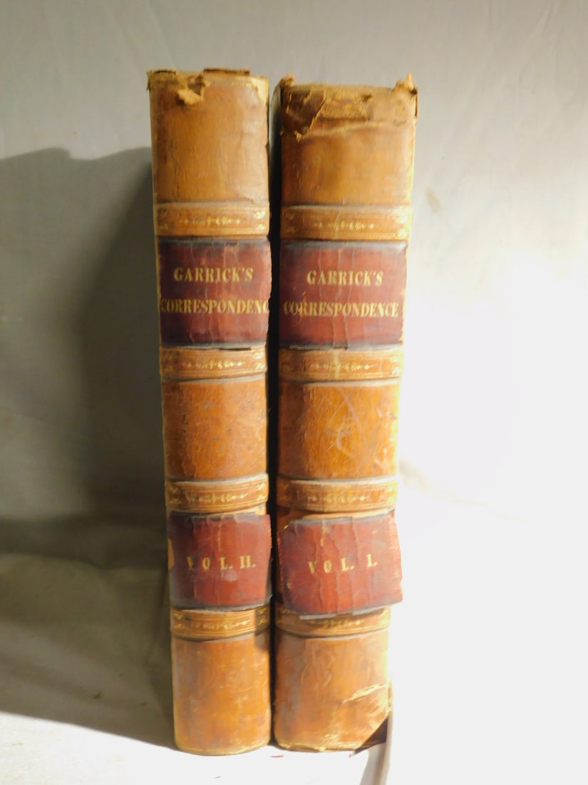 Two 19th C. Volumes - David Garrick (1 of 10)