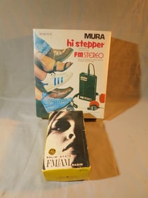 3 Vintage Pocket Radios