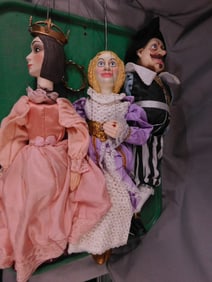Three Royal Marionettes