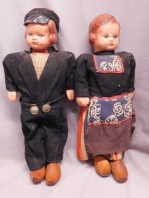 Dutch Boy and Girl Dolls