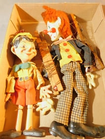2 Marionette Puppets