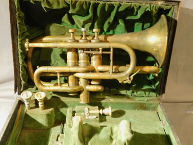 Antique Buescher Cornet
