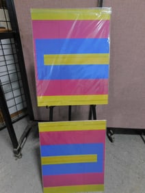 2 Spectrum Colors Unframed Print