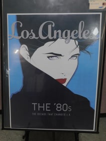 Patrick Nagel - "The '80s" Poster