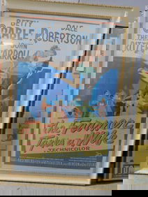 Framed 1953 - 20th C. Fox Movie Poster