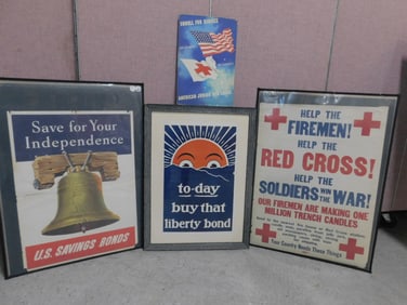 Bond & Red Cross Posters