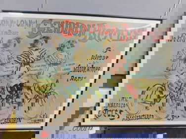 Repro Gendron Bicycles Poster