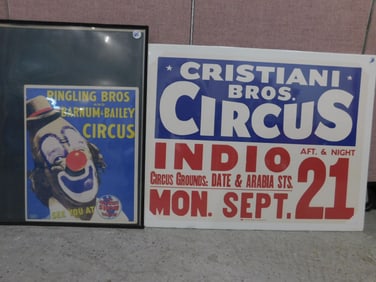 4 Circus Posters