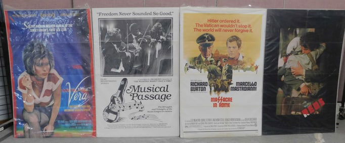 4 Vintage Russian & other posters