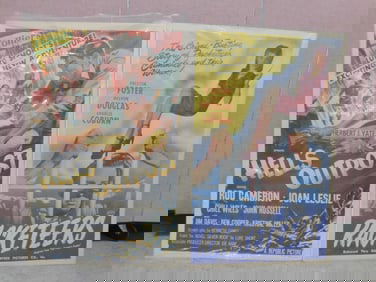 2 Vintage Movie Posters