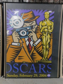 Burton Morris 2004 Oscars Poster