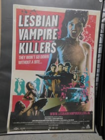 Vintage Lesbian Vampire Killers Poster