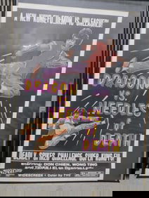 Vintage 1981 Kung Fu - 1 Sheet Movie Poster