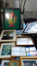 Lot Assorted Framed Prints and other