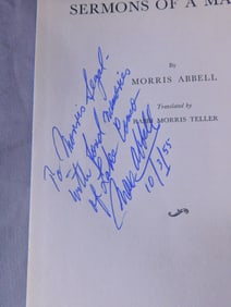 Sermons of a Maggid Book