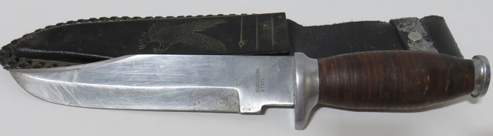 Vintage 7" Fixed Blade Hunting knife