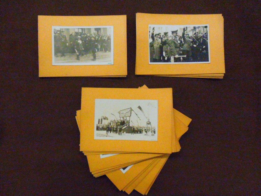 1938 Herman Goering Photographs: Lot of twenty three assorted 1938 pre World War II German black & white photographs, pertaining to the opening of the Herman Goering Iron works in Linz Austria. CONDITION: All have minor wear & are mo