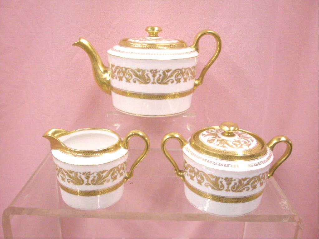 Antique Limoges Porcelain Tea Set