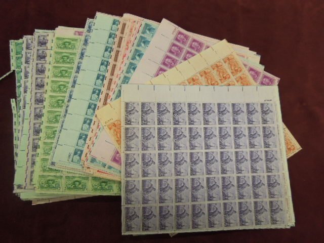 116 Mint Sheet Stamps: 116 mint sheet stamps, includes: (2) 960, (3) 961, (1) each 962, 966, (2) 967, (1) each 969, 971, (2) 972, (4) 973, (2) each 974, 975, (1) 976, (2) 977, (4) each 978, 979, (3) 980, (5) 981, (1) 982, (