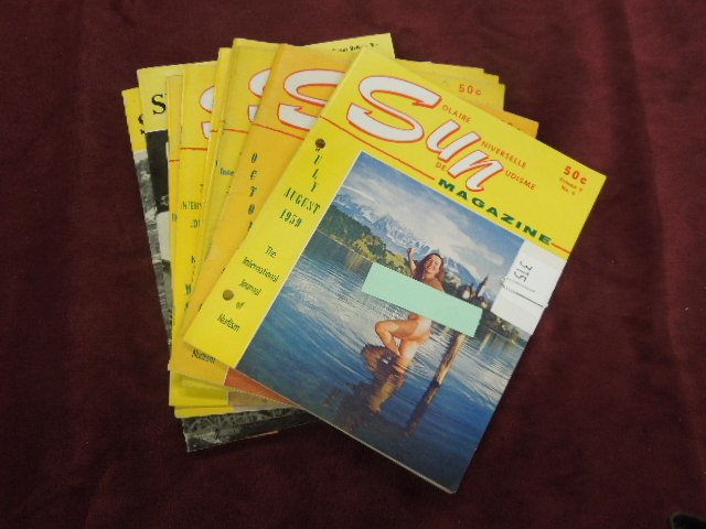 11 - 1950's & 1960's Nudist Magazines