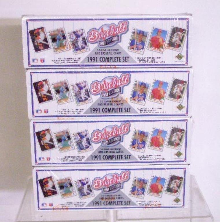 1991 Upper Deck Baseball Card Sets