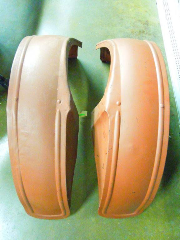 Model-T Ford Rear Fenders: Model-T Ford Rear Fenders. Condition: Fair Used, needs minor work