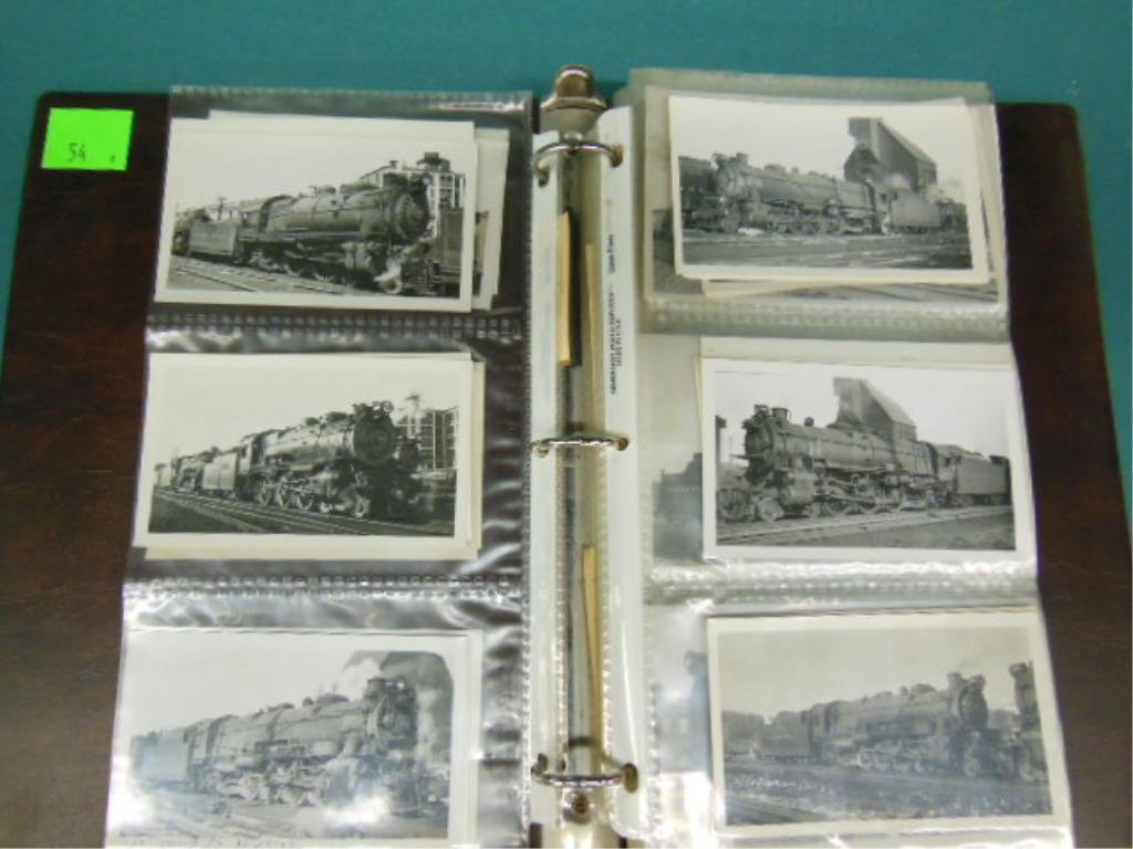 P.R.R. Steam Engine's Pictures: P.R.R. Steam Engine's Pictures most 4 1/2" x 2 3/4 - in binder