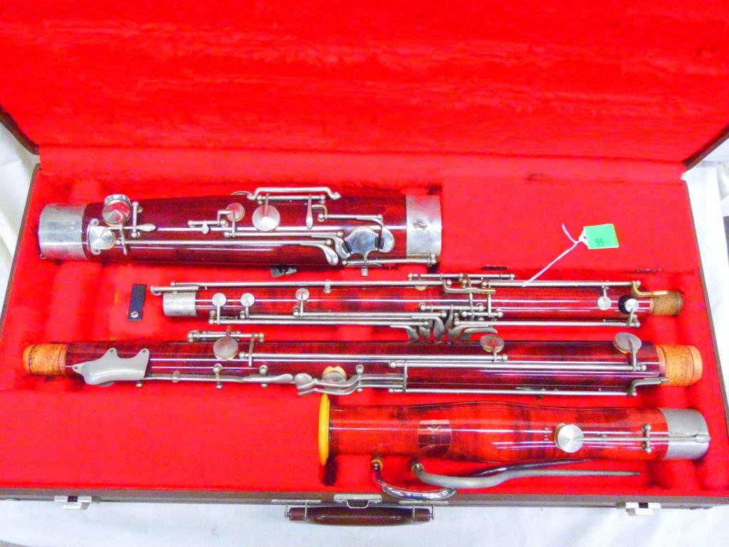 Kroner Mark 101 Bassoon SER# 5110: Kroner Mark 101 Bassoon SER# 5110 with case. Condition: Good showing light wear.
