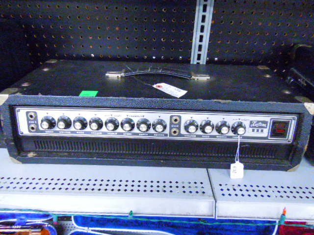 Kustom III-L 200 Watt Amplifier Head: Kustom III-L 200 Watt Amplifier Head. Condition: Fair used, untested.