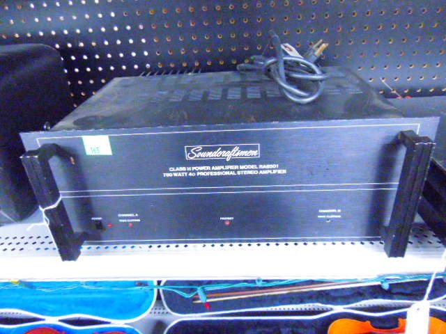 Sound Craftsman RA-6501 750 Watt @ 4 ohm Amplifier: Sound Craftsman RA-6501 750 Watt @ 4 ohm Amplifier. Condition: Fair used, untested.