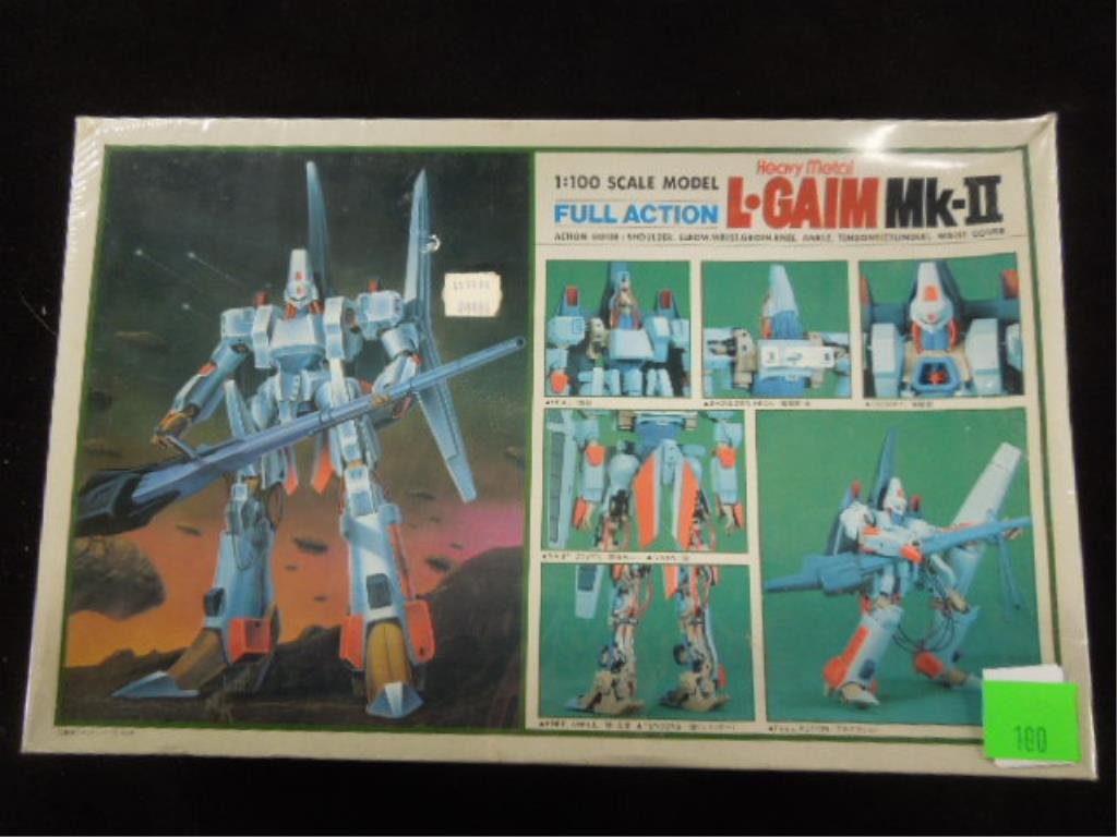 L.Gaim Mark II Robot Model: 1/100 scale , full action heavy metal sealed in original packaging Condition: sealed