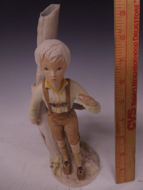 Cybis Figure Hansel: Cybis figure Hansel, 9' with mark on bottom Condition: no chips cracks or crazing