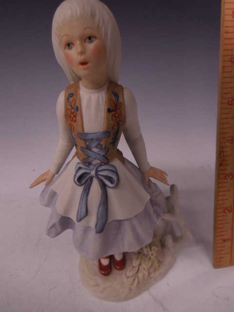 Cybis figurine Gretel: Cybis figurine Gretel, 7 1/4"h, mark on bottom Condition; no chips, cracks or crazing