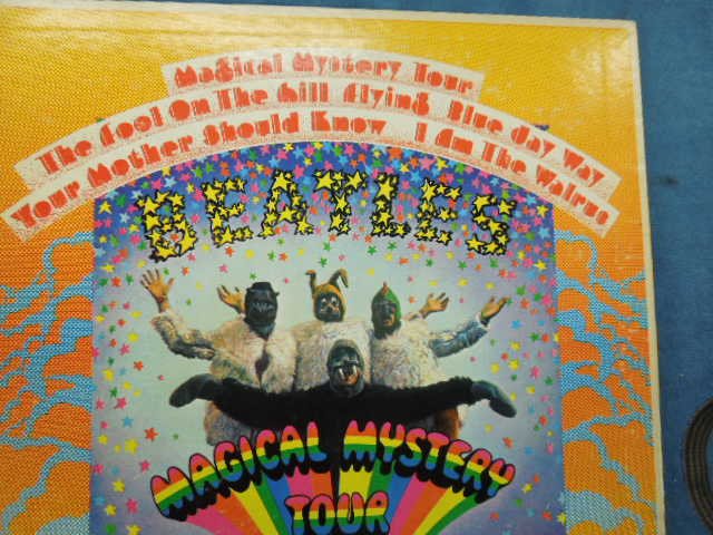 6 Beatles LPs "Magical Mystery Tour", "Rarities": Lot of six vintage Beatles LPs including: "Magical Mystery Tour" - Capitol - 2835, "Hear The Beatles Tell All", - Vee-Jay - Pro-202, "The Beatles Story", - Capitol - TBO-2222, "Rarities" - Capitol - S