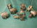 12 Victorian Figural Napkin Rings - 2