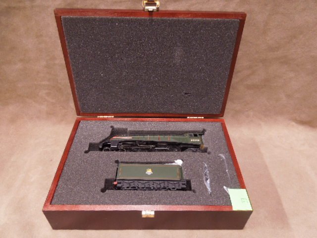 HO Scale Eisenhower Engine & Tender: Limited Edition Bachman HO Scale Eisenhower Engine and Tender in wooden case. CONDITION: Very good.