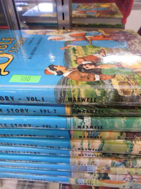 10 Vols - The Bible Story: 10 Vols - The Bible Story by Arthur S. Maxwell, more than four hundred stories in 10 volumes, covering the entire Bible from Genesis to Revelation, most illustrated by Herbert Rudeen and Russell Harla