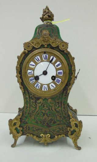 Louis XV style Boulle Shelf Clock (1 of 5)