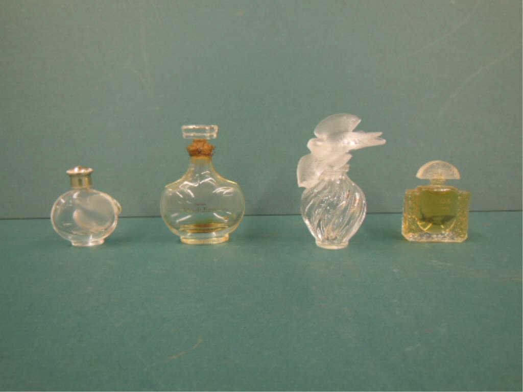 4 Lalique Perfume bottles (1 of 1)