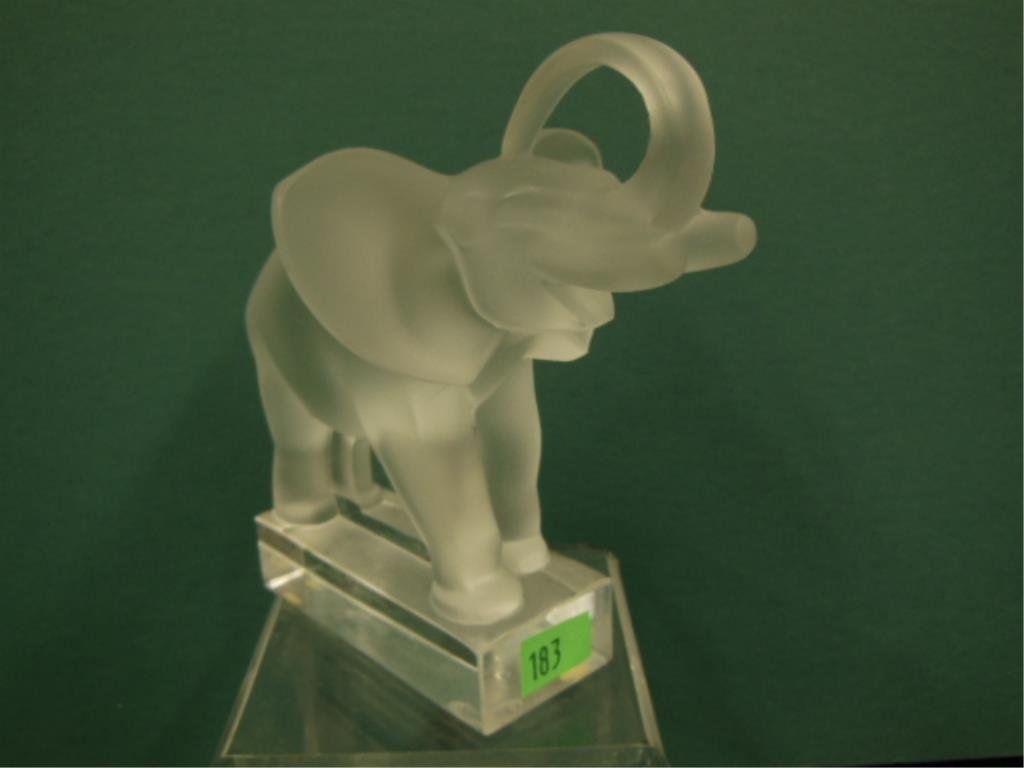 Lalique Elephant (1 of 3)