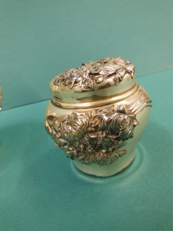 American Sterling Silver Ginger Jar (1 of 2)