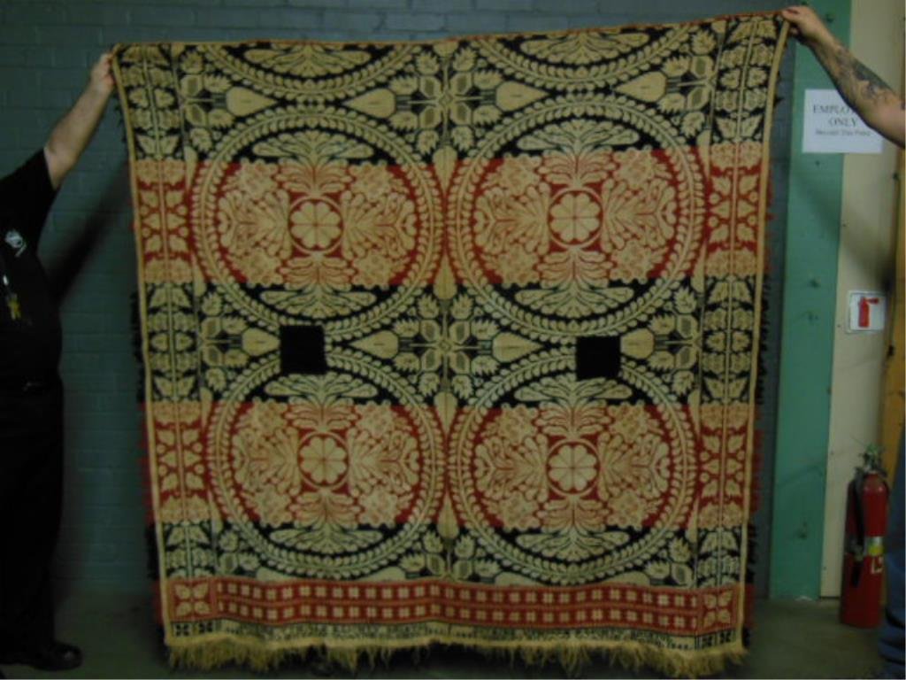 Jacquard Coverlet (1 of 8)