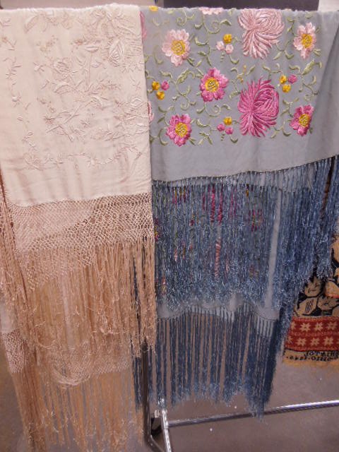 2 Silk Piano Shawls (1 of 5)