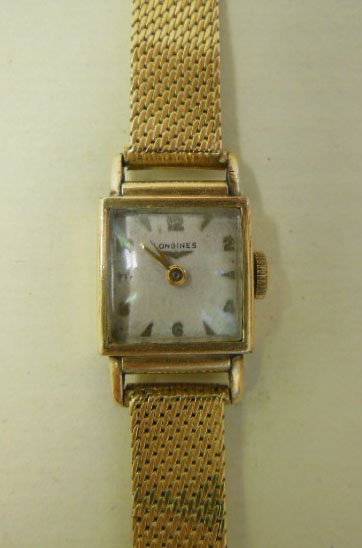 18k YG band watch (1 of 4)