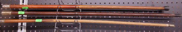 (3) Sterling Knob Top Walking Sticks (1 of 3)