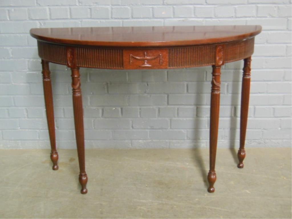 Sheraton Style Console Table (1 of 4)