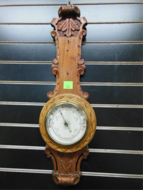 Victorian Aneroid Barometer (1 of 2)