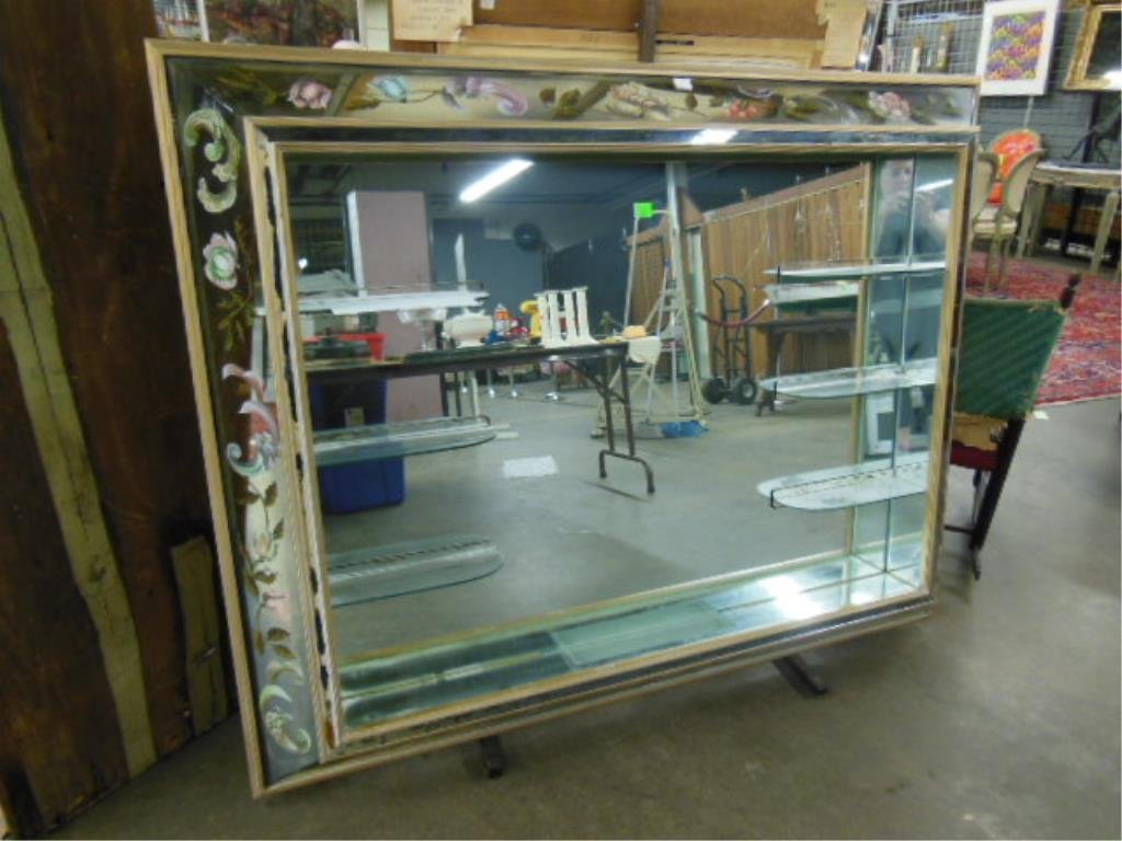 Mid-Century Modern Shelf Mirror (1 of 5)